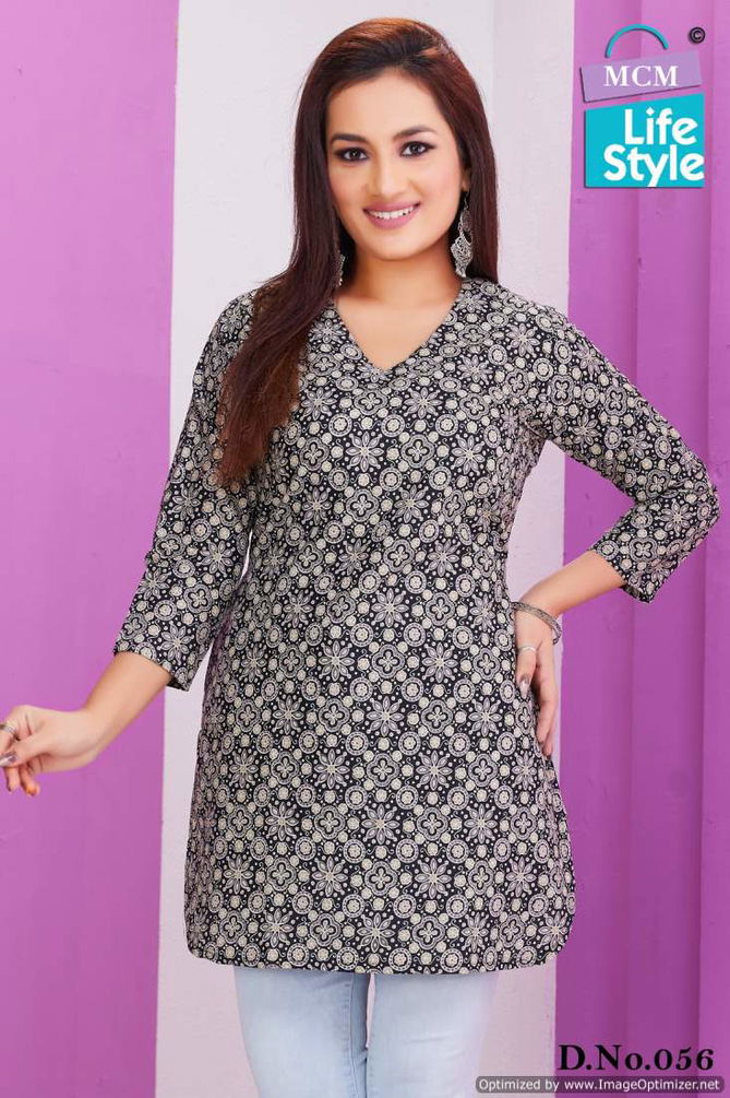 Kashvi Vol 4 By Mcm Summer Special Cotton Ladies Top Wholesale Market In Surat
